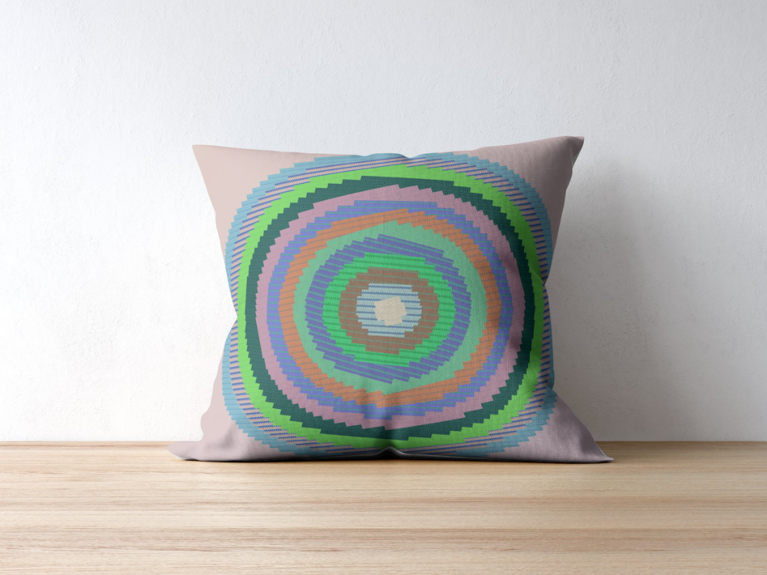 Arachne cushion — applied composition