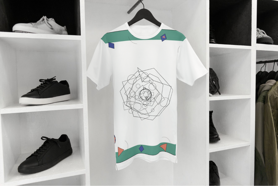 Baroque Me Baby t-shirt — applied composition