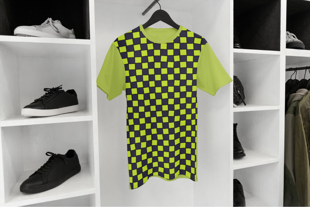 Battle Field t-shirt — applied composition