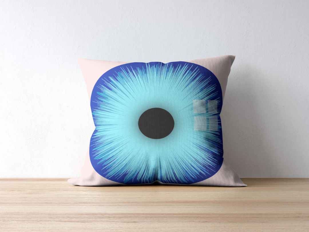Eyes cushion — applied composition