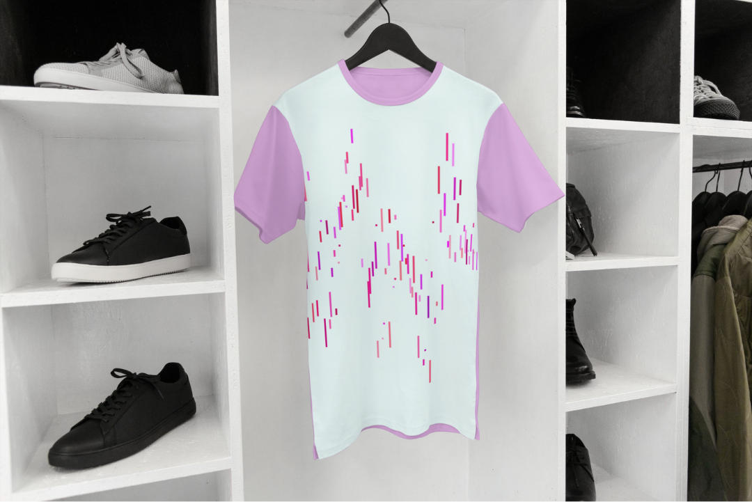 Fibonacci Fourier t-shirt — applied composition