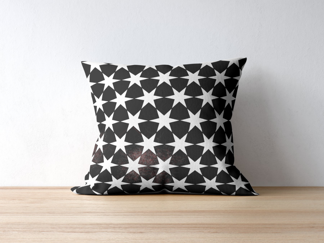 Girih 2 cushion — applied composition