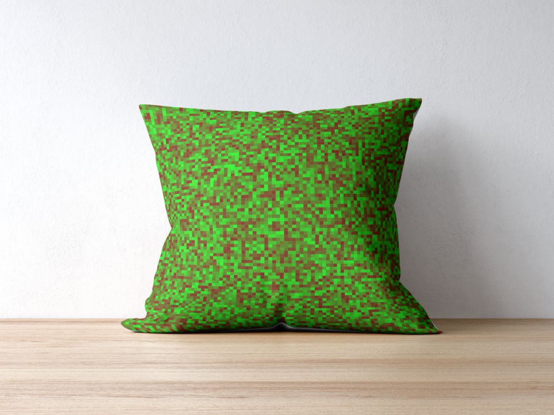 Gradient Grid cushion — applied composition