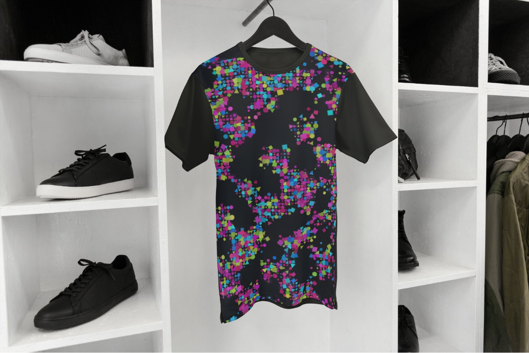 Order to Chaos t-shirt — applied composition