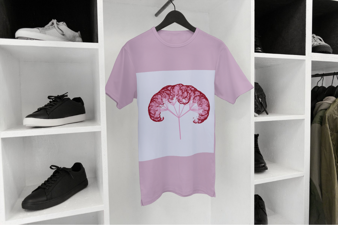Pappus t-shirt — applied composition