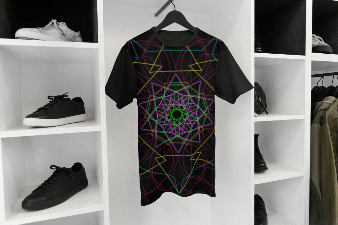 Polar Memories t-shirt — applied composition
