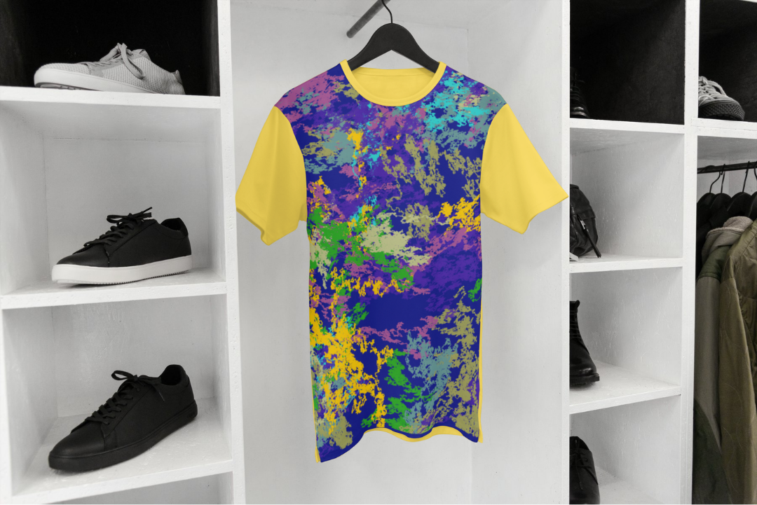 Polite Brownian Motion t-shirt — applied composition