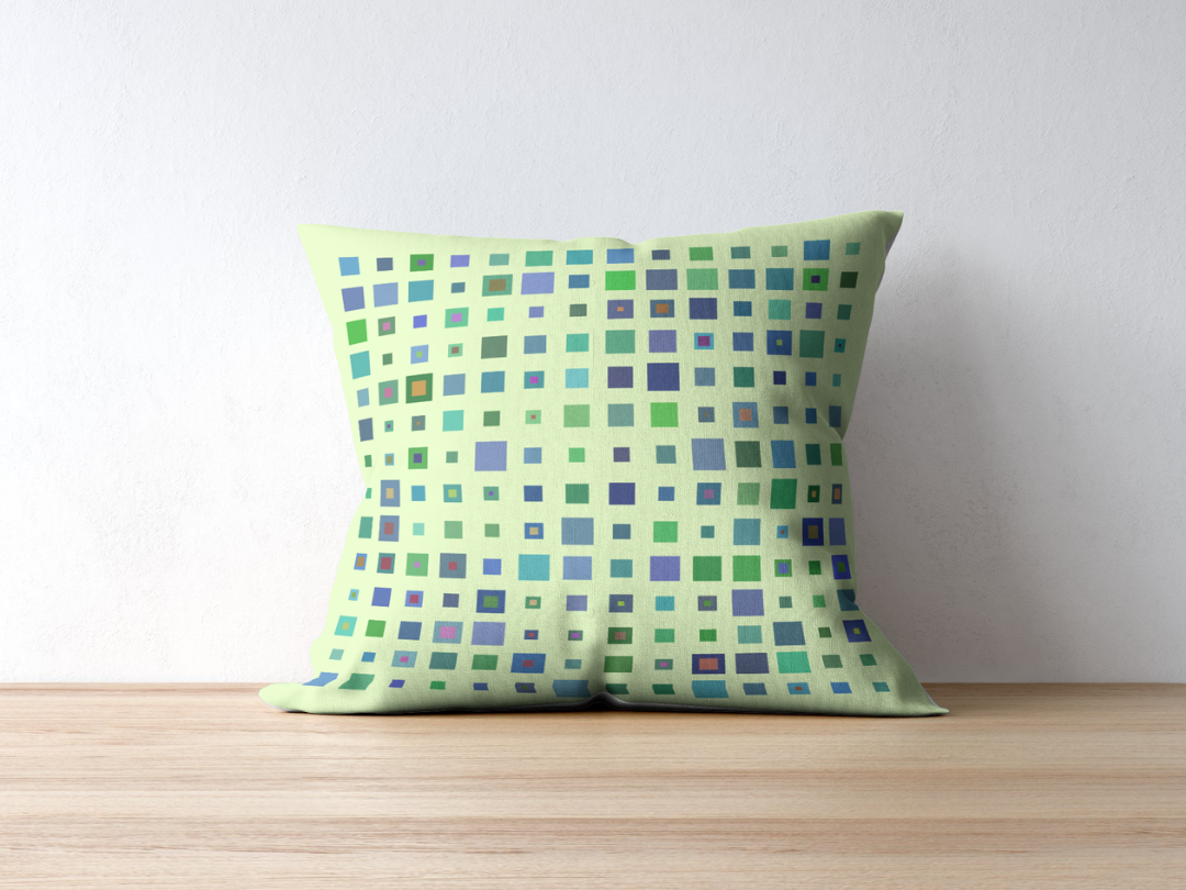 Quilt cushion — applied composition