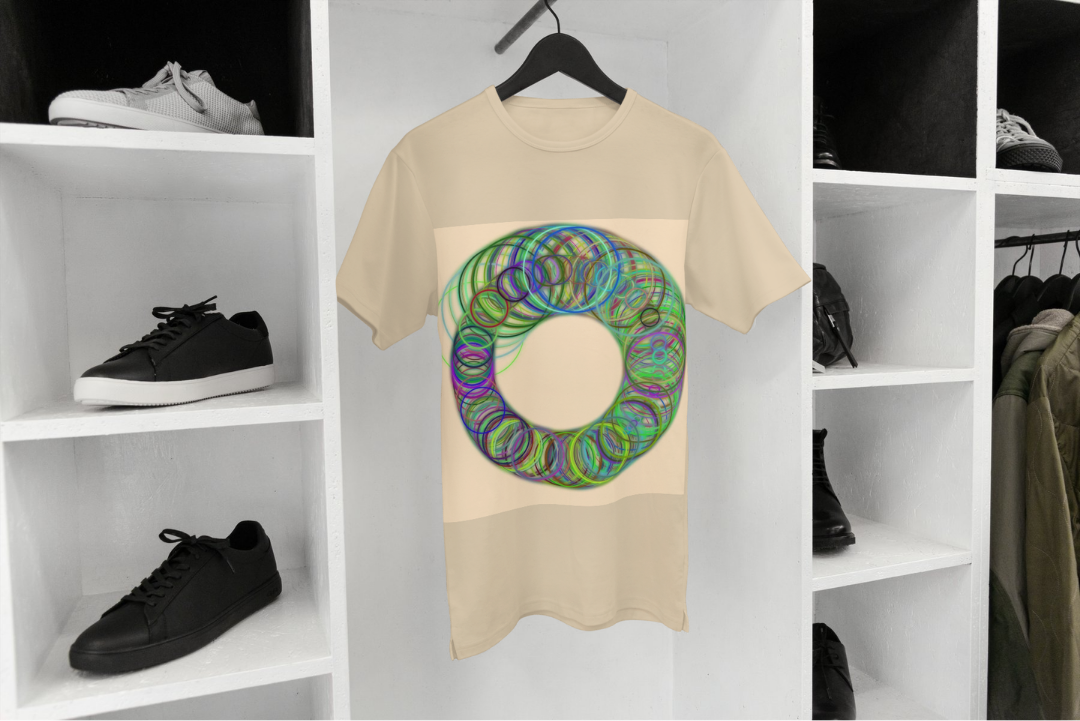 Twist 1 t-shirt — applied composition