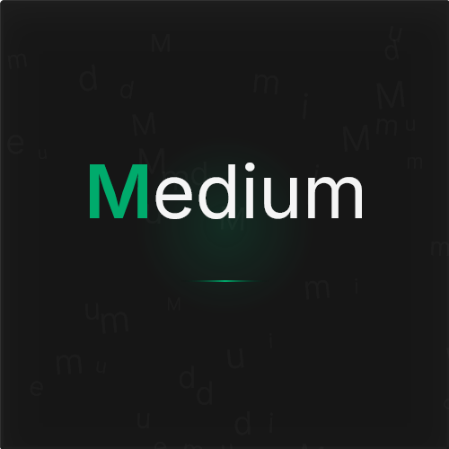 Articles on Medium platform